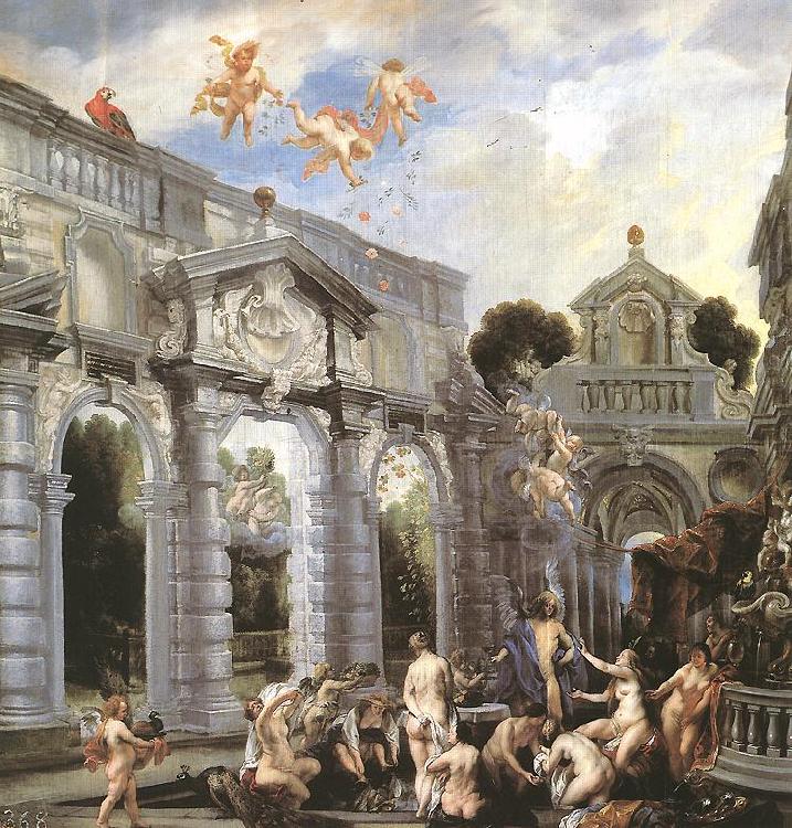 JORDAENS, Jacob Nymphs at the Fountain of Love